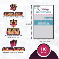 Sleeve Kings thicker sleeves indicate improved durability and protection.