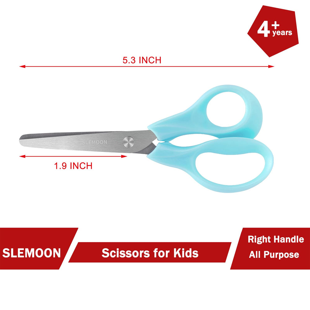SLEMOON stainless-steel blades resist rust for durable, clean cuts