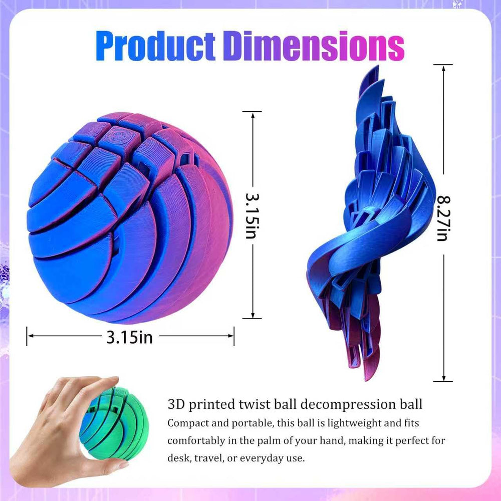 Slime Ball liquid flow sensory motion promotes tactile engagement and concentration