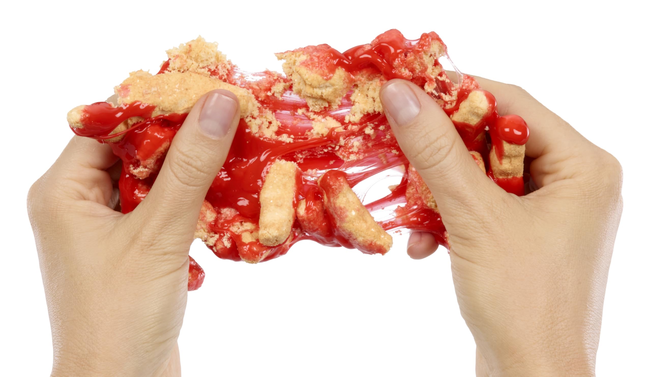 Slime Life included fries, ketchup, and serving box ready for immediate setup and play.