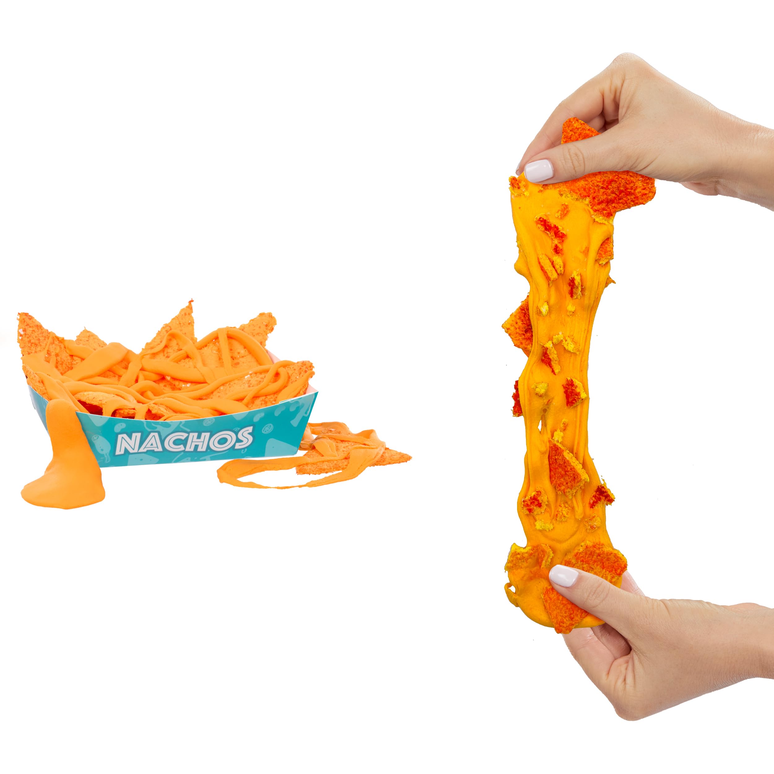 Slime Life Nachos crust texture highlights authentic baked look.