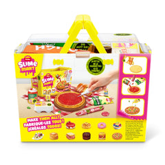 Slime Mart pizza-themed slime basket ready for playtime