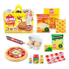 Slime Mart small basket pizza pack showing realistic textures for creative play