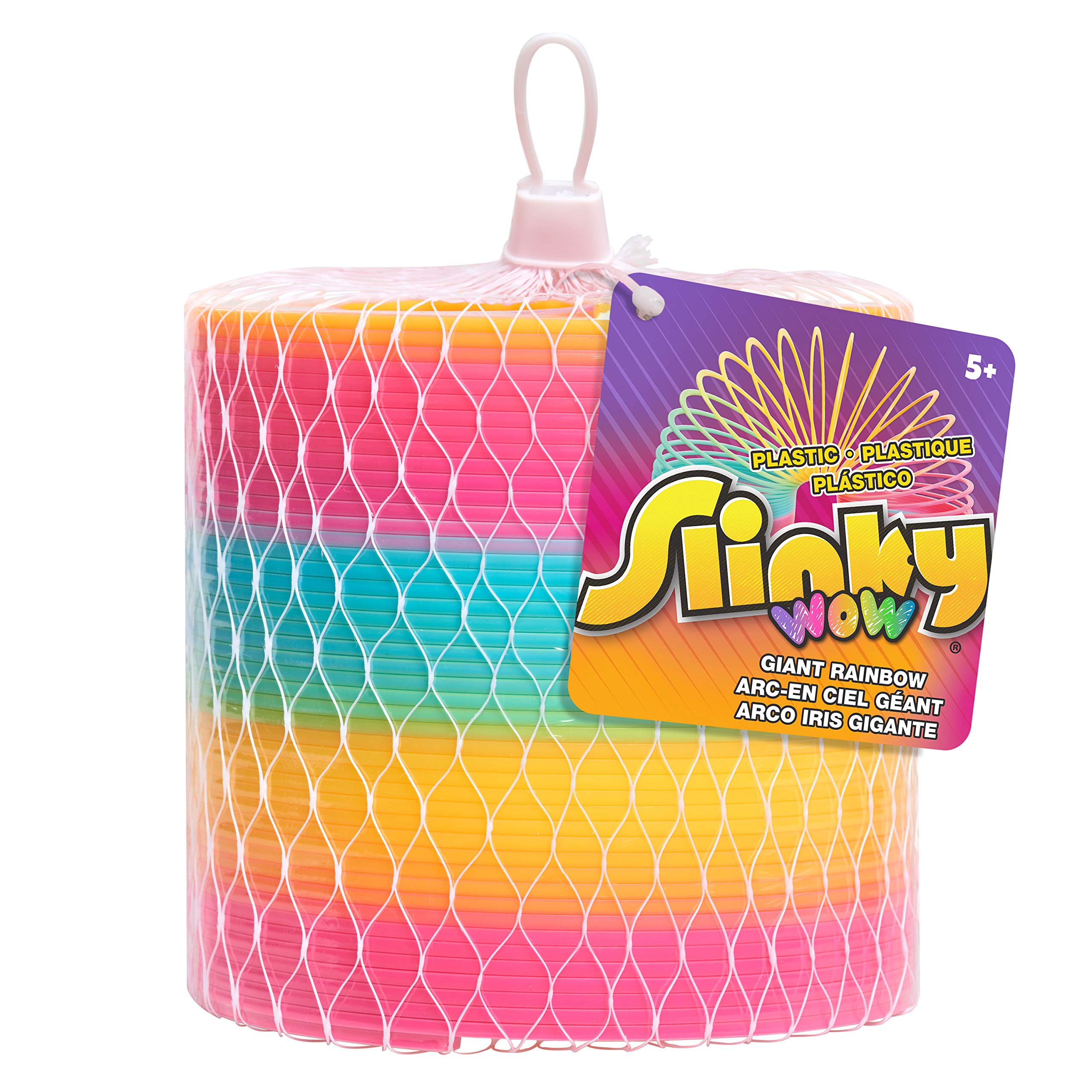 Slinky fidget toy for kids ages 5 and up supports tactile play.