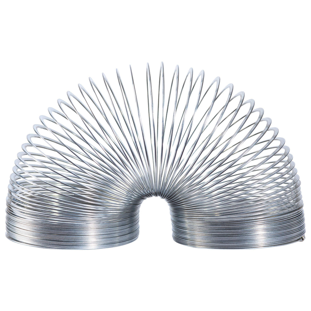Just Play Slinky Jr. five-pack metal toys that stretch, wiggle, and walk.