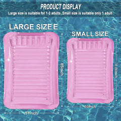 SLLAK float headrest supports neck during sunny pool sessions.