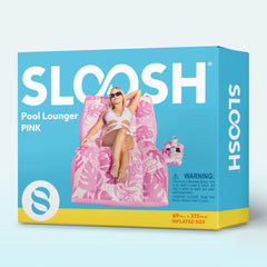 Sloosh anti-gravity sitting design promotes natural, comfortable lounging.