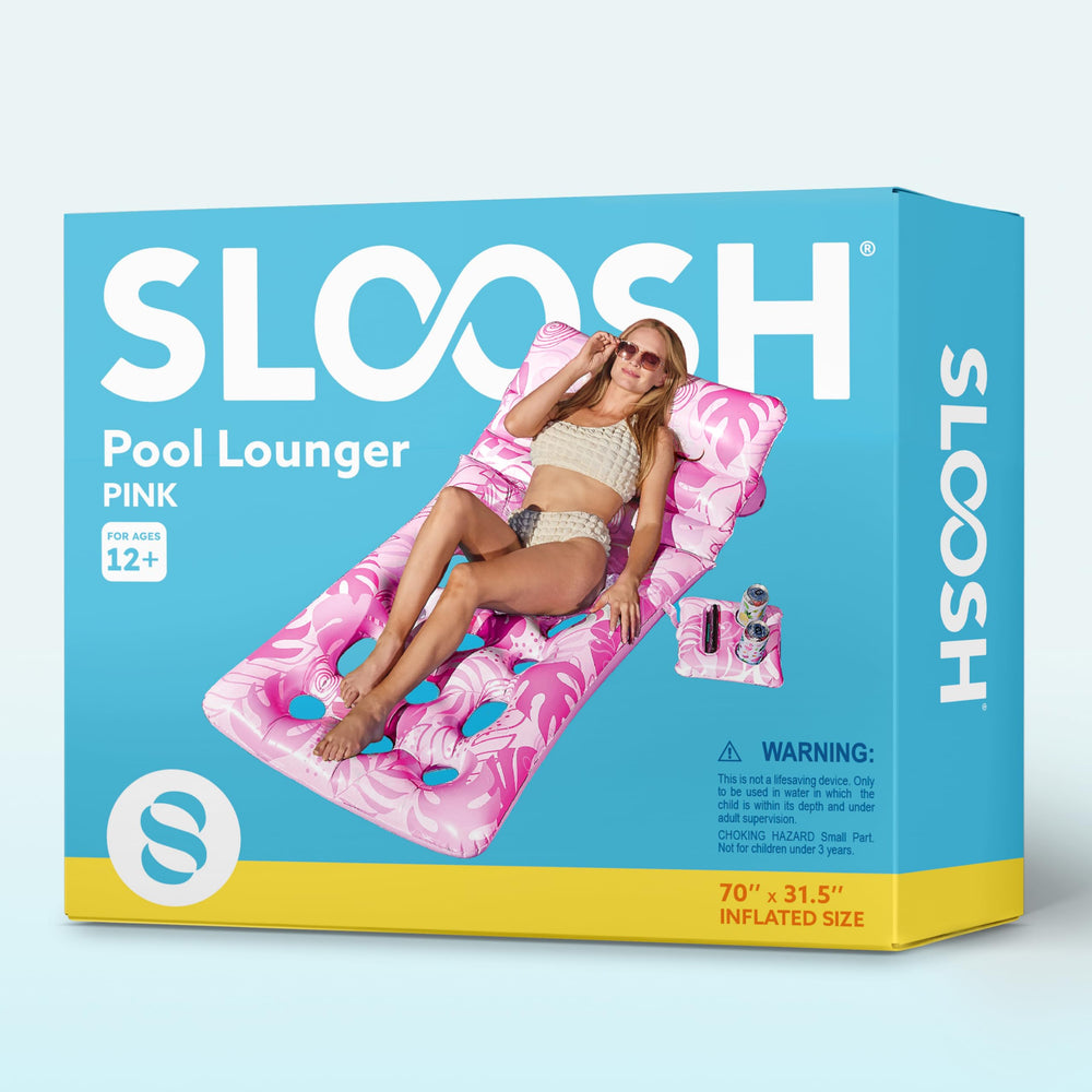 Sloosh durable materials ensure a long lasting poolside companion