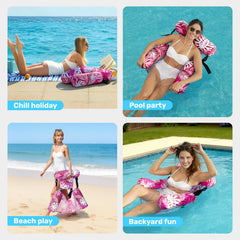 Sloosh easy-inflate pool lounge for quick setup.