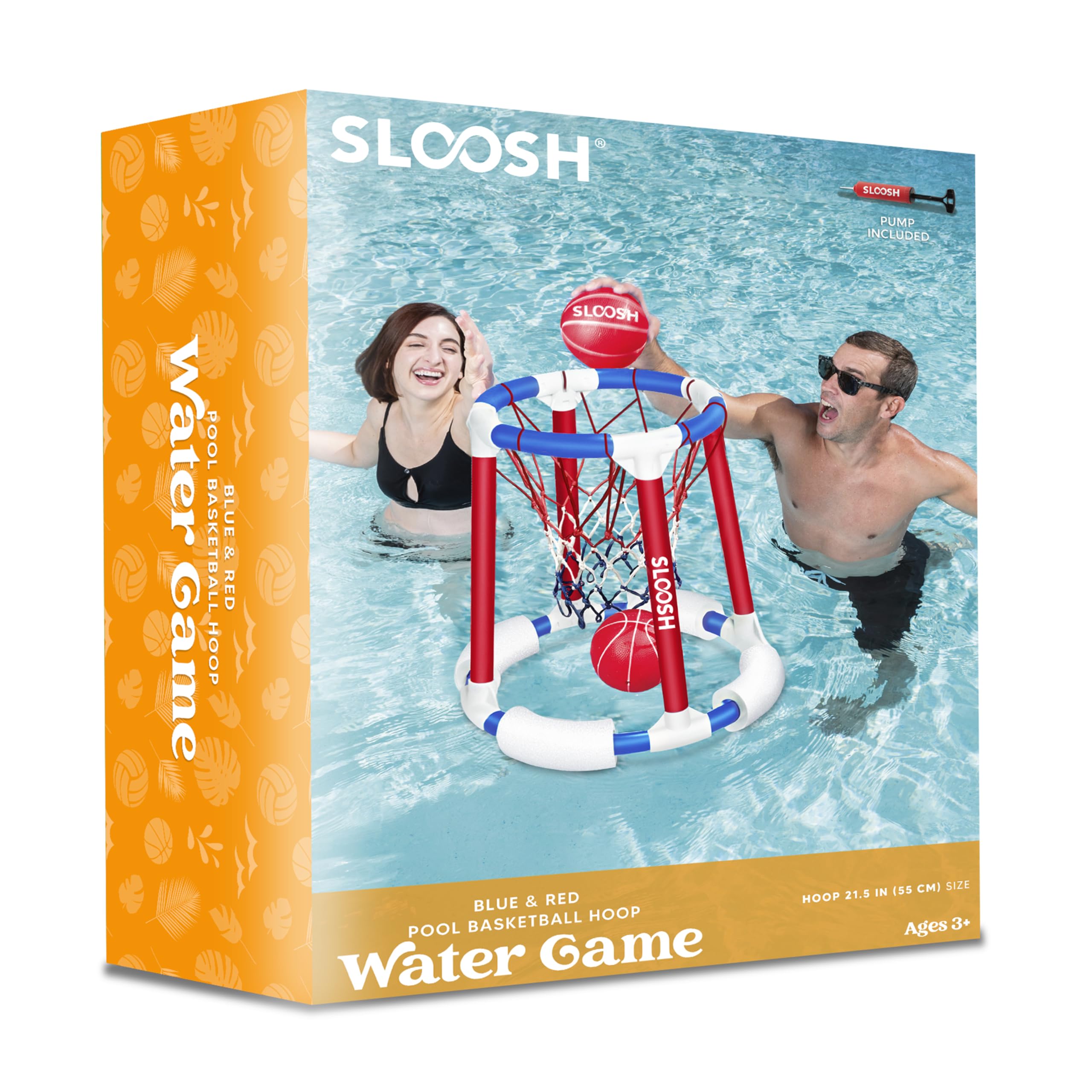 Sloosh family fun pool game invites kids and adults to play together