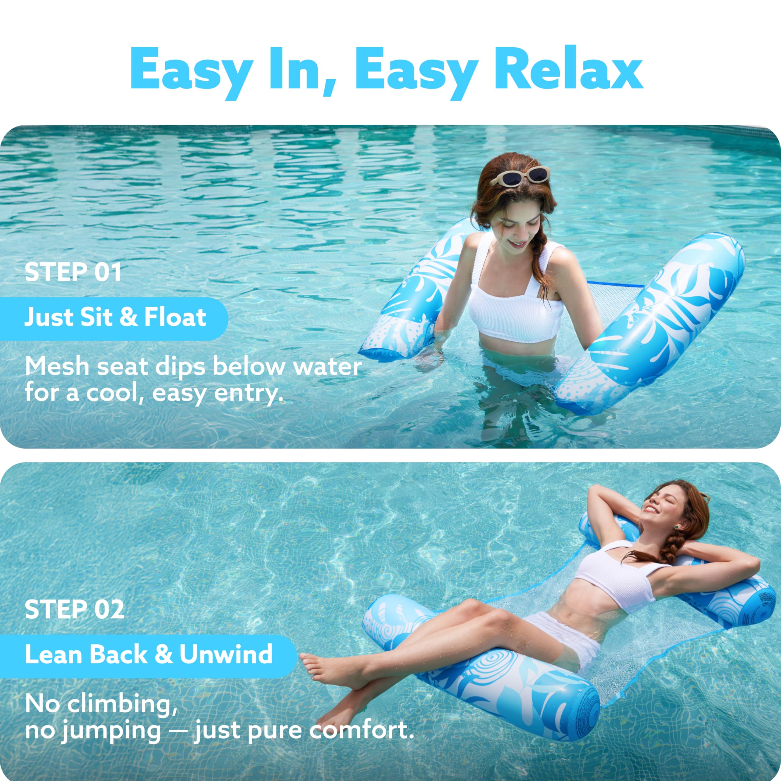 Sloosh foldable compact design makes travel easy for beach and pool trips