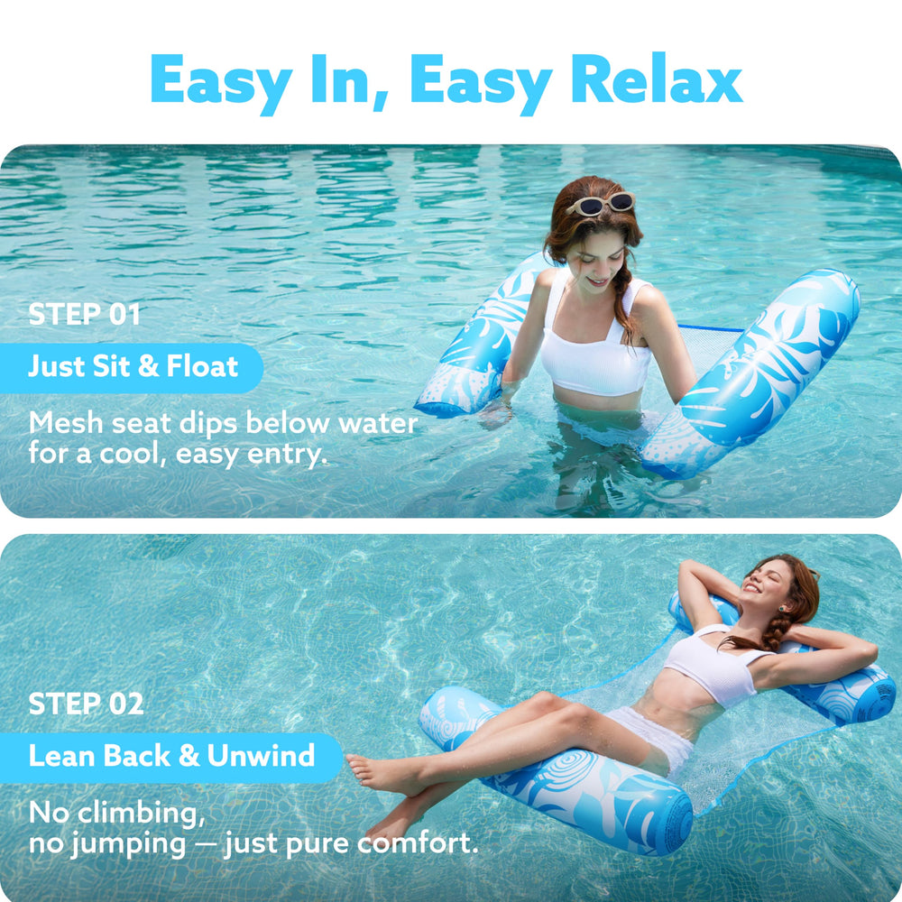 Sloosh foldable compact design makes travel easy for beach and pool trips