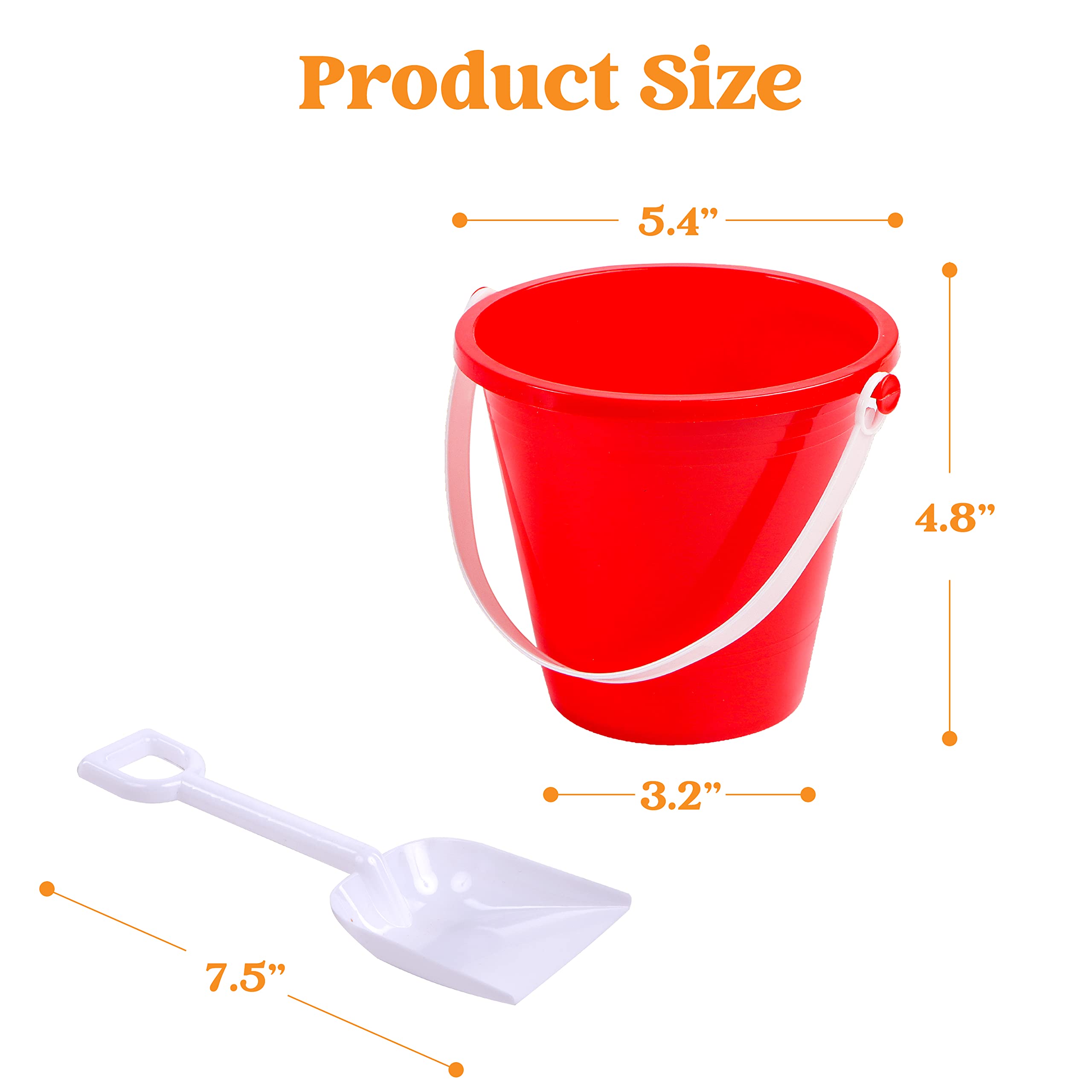 Sloosh handled buckets designed for easy transport