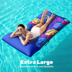 Sloosh integrated handles allow easy transport around pool or beach