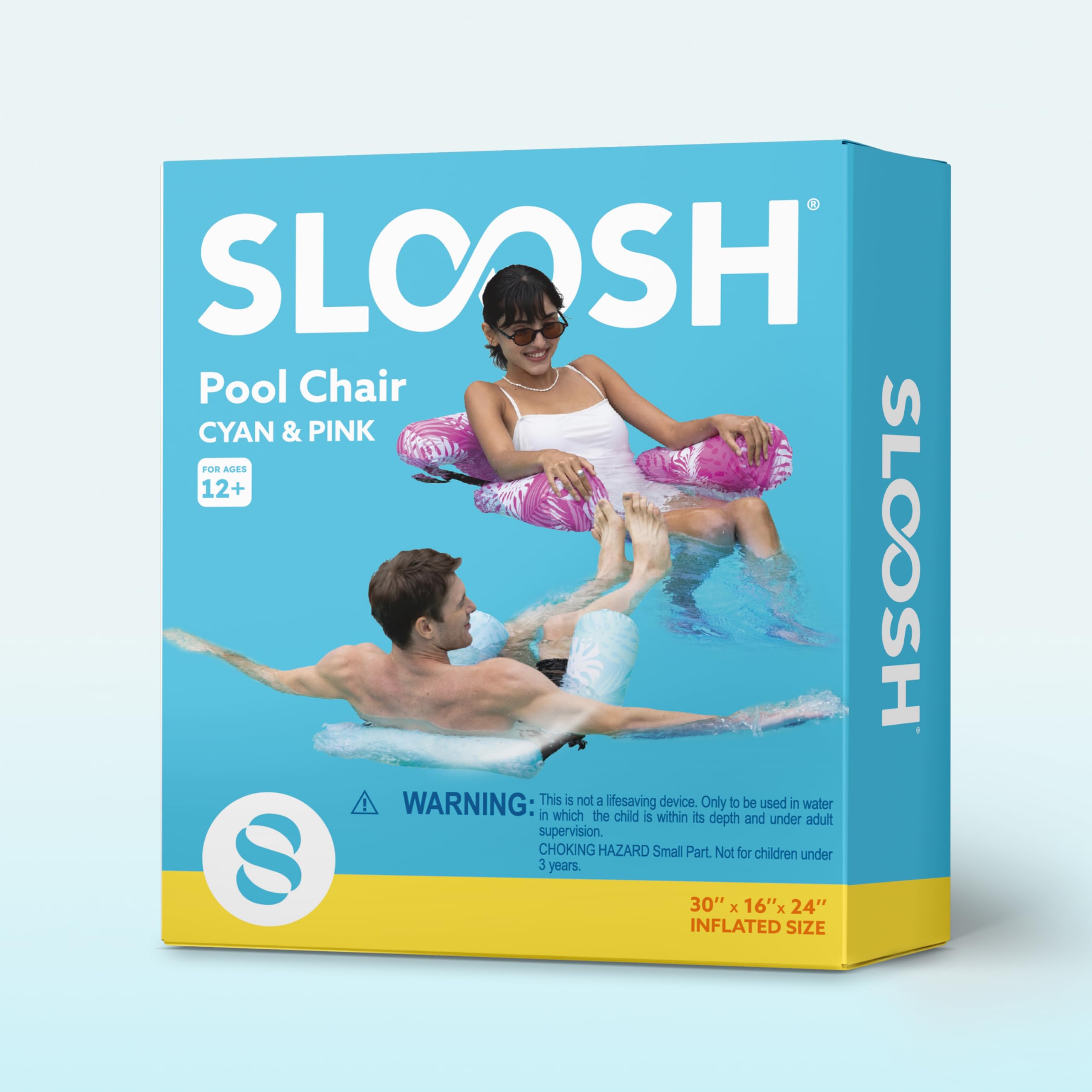 Sloosh gift-ready pool lounge floats ideal for tropical aesthetics lovers.