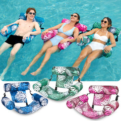 Sloosh inflatable lounge chair for beach use provides easy setup and quick storage.