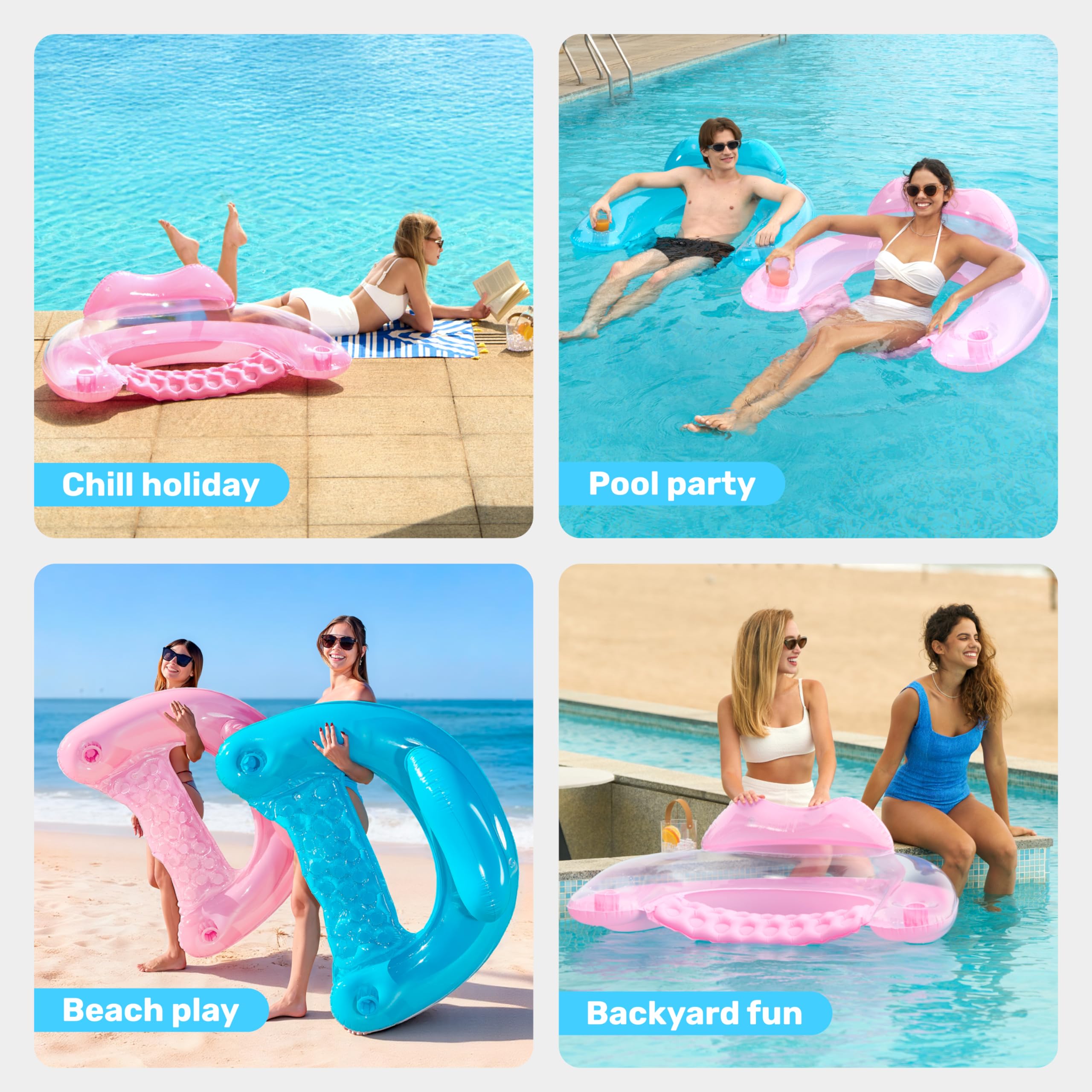 Sloosh one-piece seat design ensures durable long-lasting use