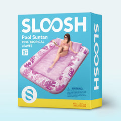 SLOOSH backyard party float serving as a stylish focal point.