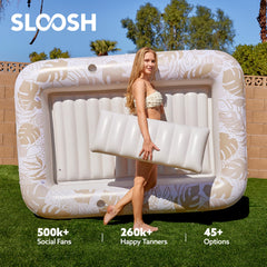 SLOOSH integrated pad eyes support secure tying and stable positioning.