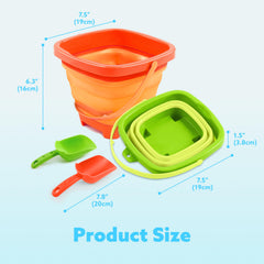 Sloosh green shovel perfect for outdoor play at the beach