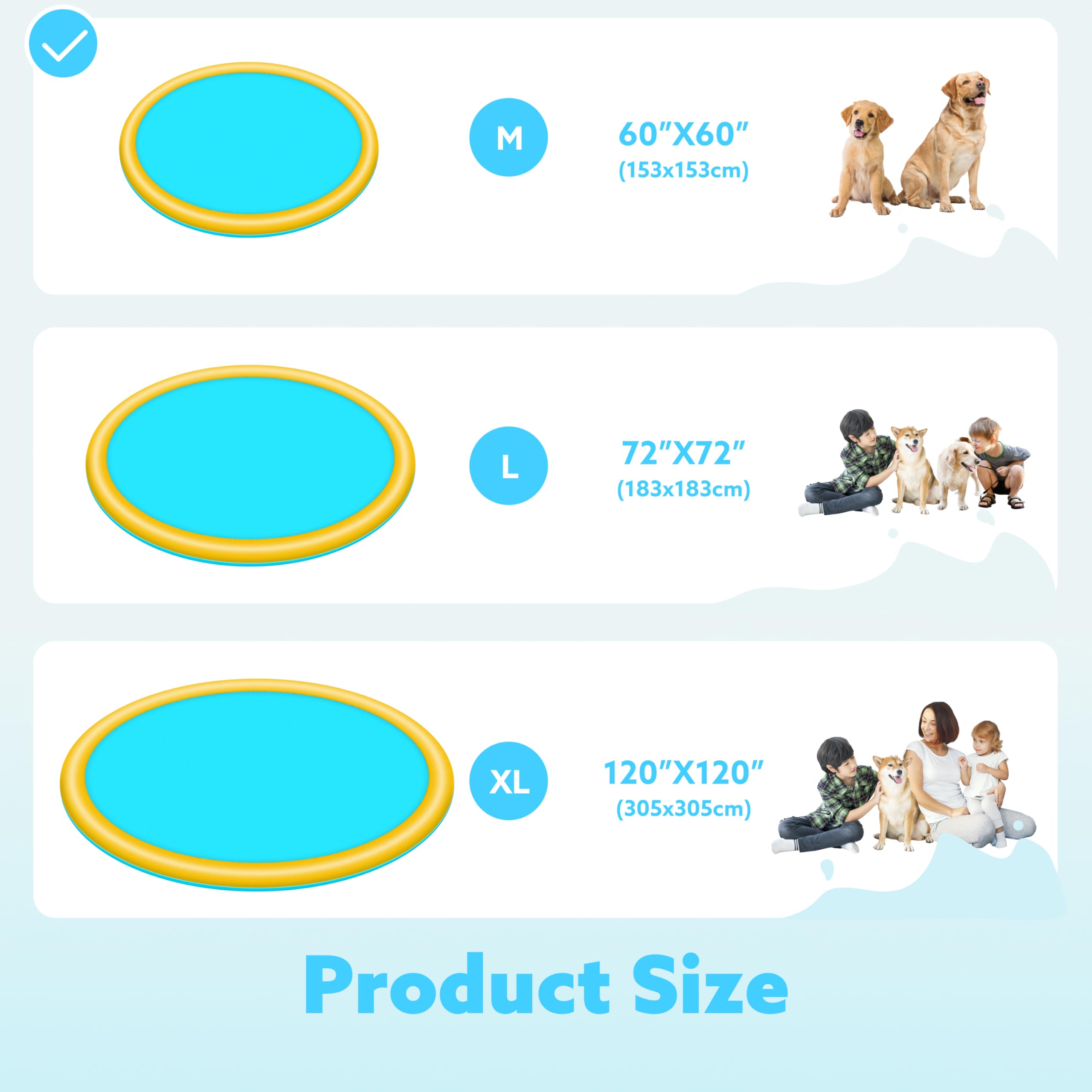 Sloosh outdoor family fun with a versatile water play mat.