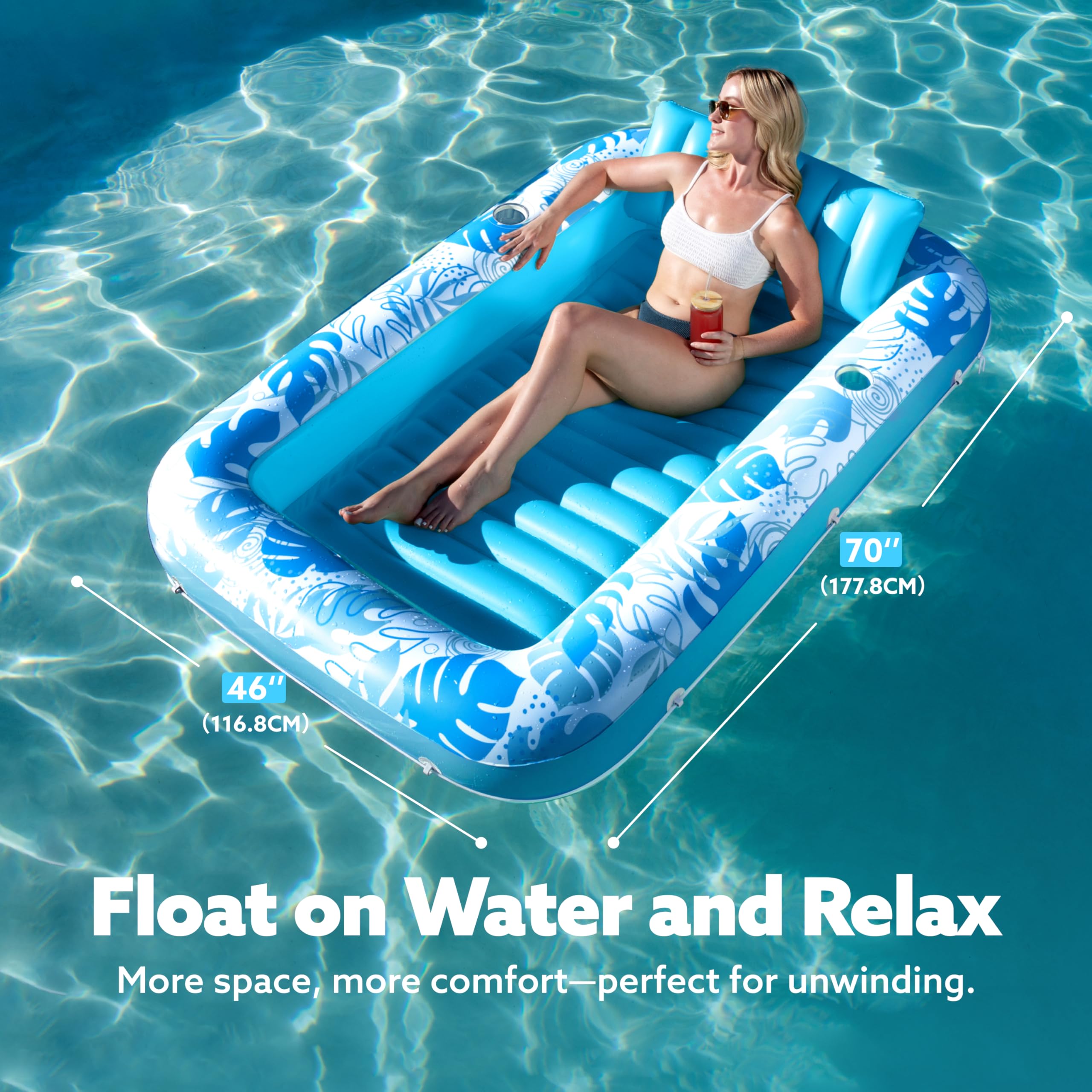 Sloosh removable pillow on ribbed surface supports relaxed lounging