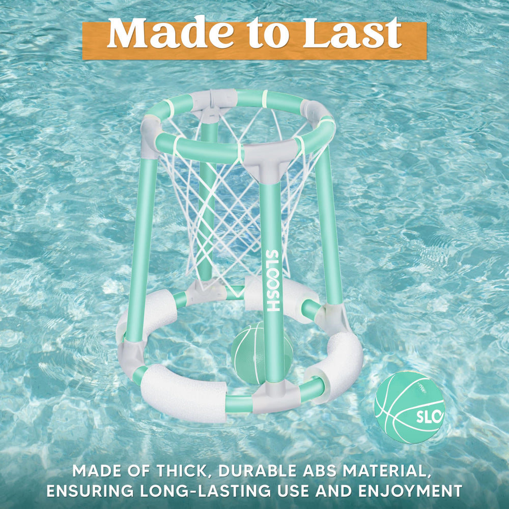 Sloosh pool basketball hoop ball 2 designed for multiple players and friendly competition.