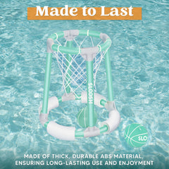 Sloosh pool basketball hoop ball 2 designed for multiple players and friendly competition.