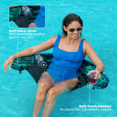 Sloosh durable construction withstands repeated poolside use