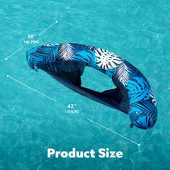 Sloosh folded form packs compactly for travel or storage