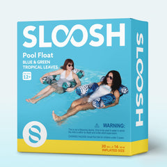 Sloosh portable pool floats with easy carry and storage after use