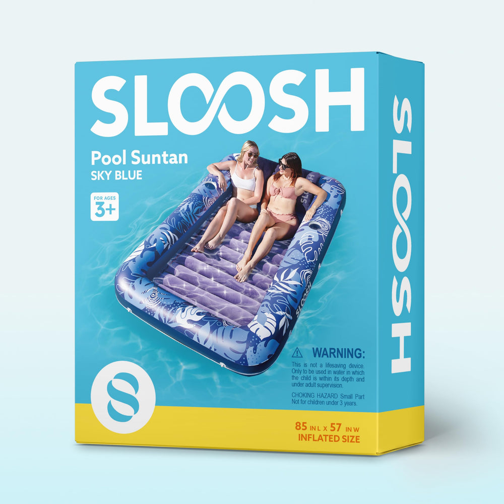 Sloosh portable and large, perfect for backyard or beach setups.
