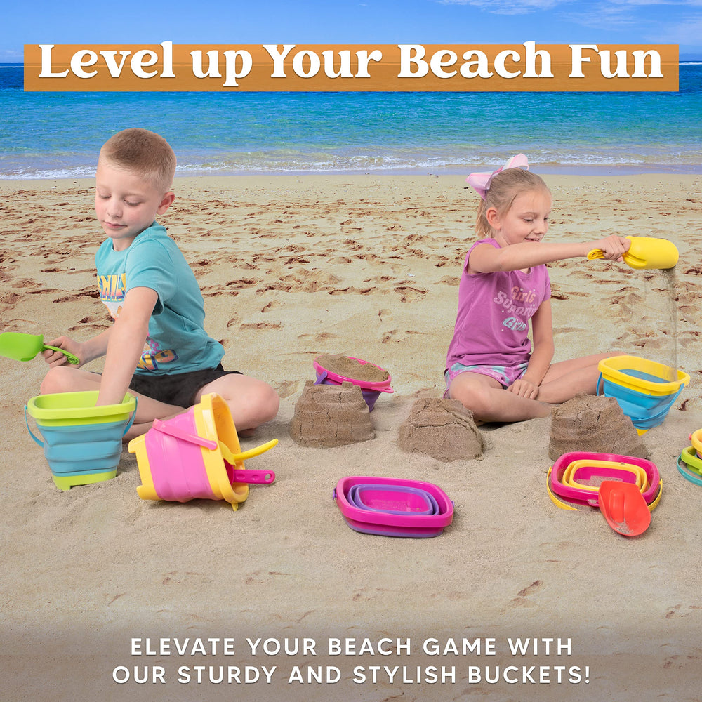 Sloosh shovels close-up, durable silicone with kid-friendly handles