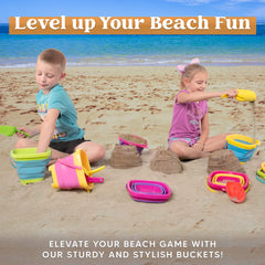 Sloosh shovels close-up, durable silicone with kid-friendly handles