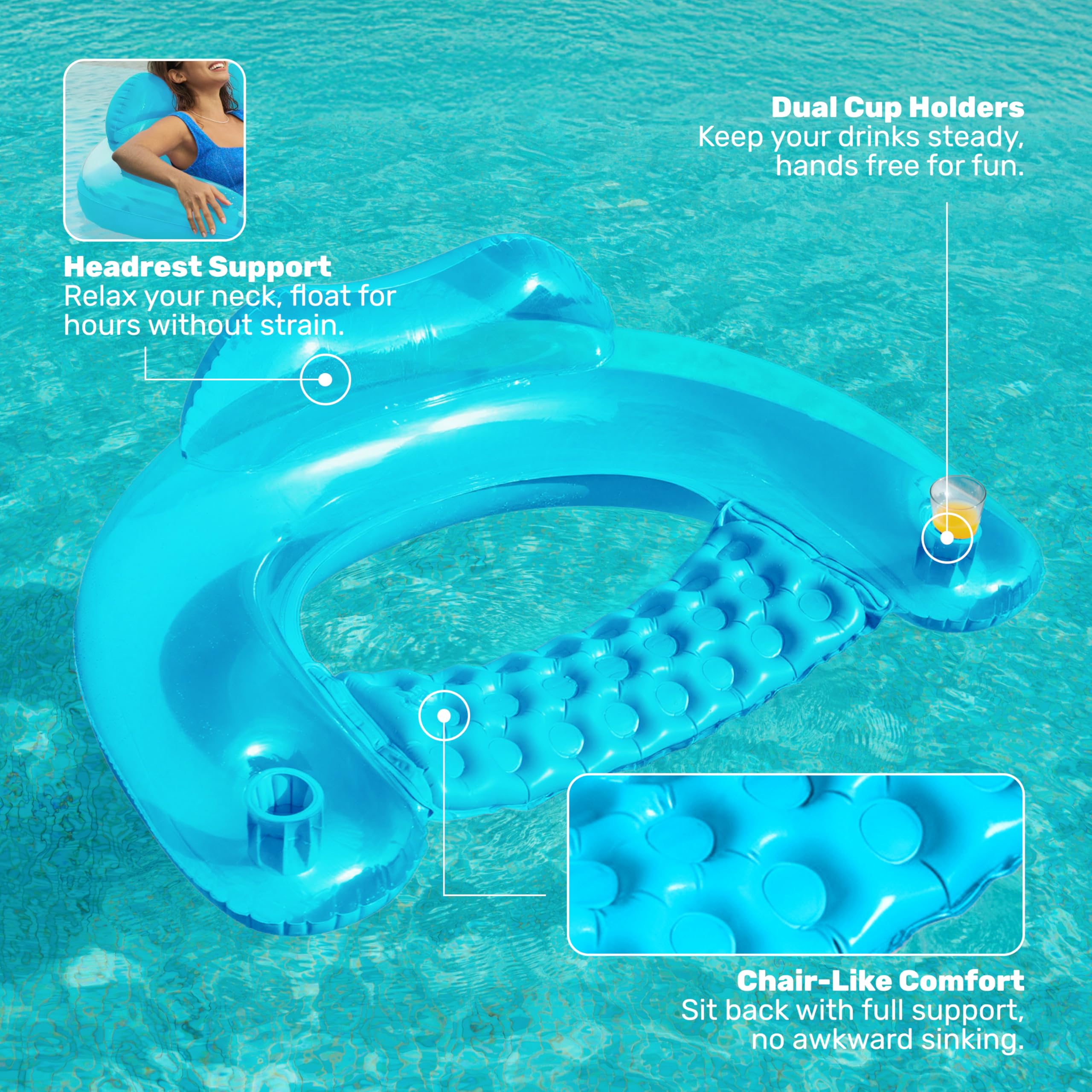 Sloosh travel-friendly XL size shown in folded form for easy transport.