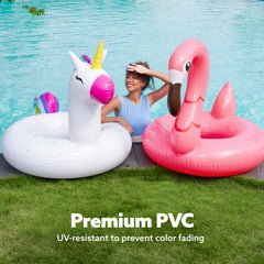 Sloosh two-pack pool floats shareable for family fun