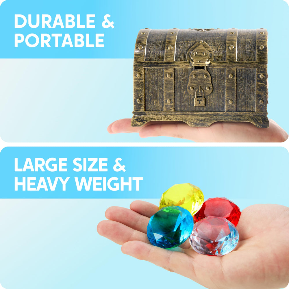 Sloosh underwater gems spark imagination and diving skill during swim time.