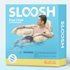 Sloosh versatile float suitable for casual lounging and social pool gatherings.