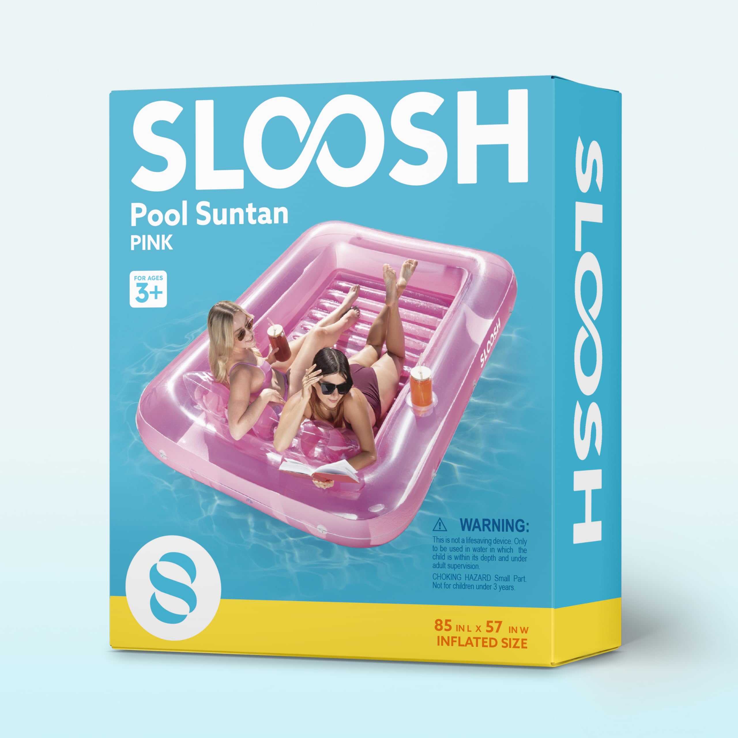 Sloosh versatile water-adventure float suitable for pool, lake, and beach days.
