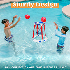 Sloosh water play toy adds versatile summer fun by the pool