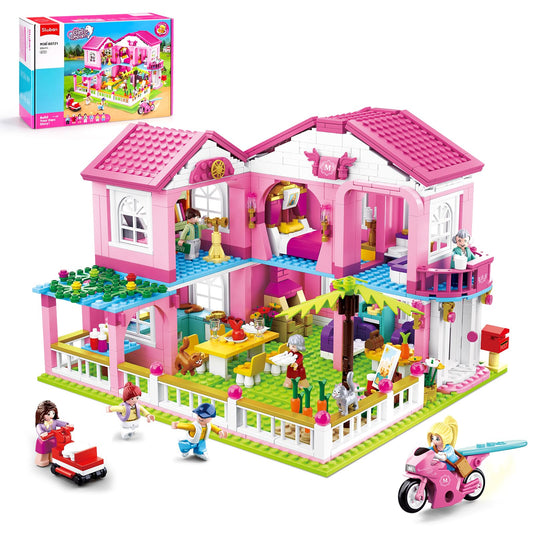Sluban Garden Villa front view for imaginative play and storytelling