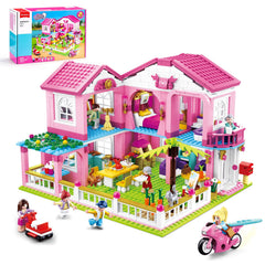 Sluban Garden Villa front view for imaginative play and storytelling