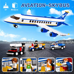 Sluban seven minifigures, including captain and attendants, for diverse scenarios.