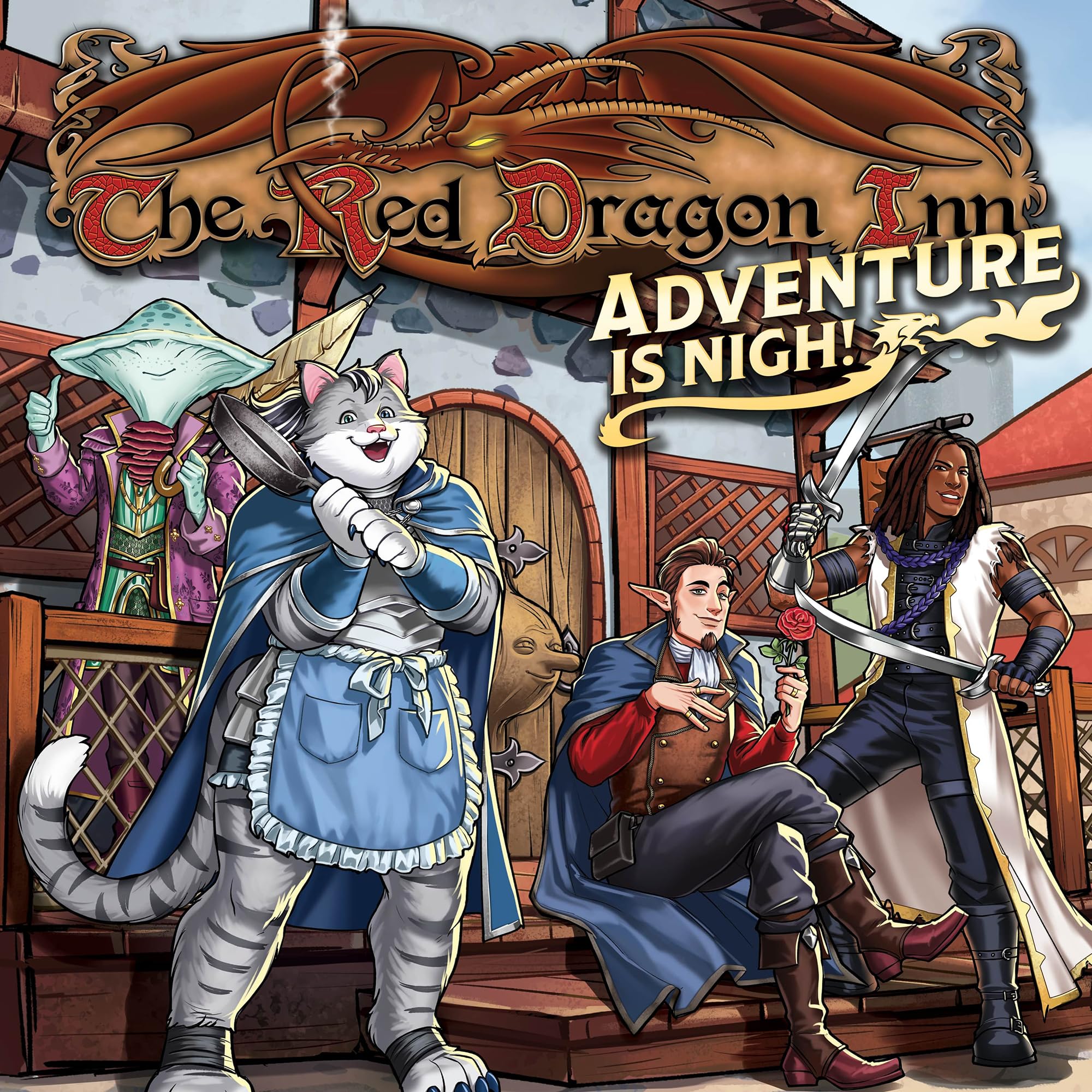 SlugFest Games Adventure is Nigh game setup, clear ready-to-play layout