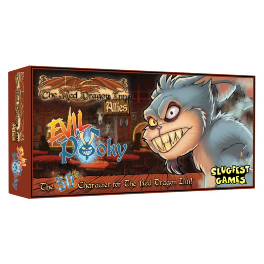 Slugfest Games Evil Pooky card: collectible character card for faster party turns and chaos.