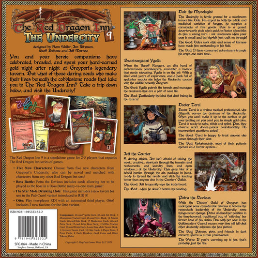 Slugfest Games Undercity introduces new characters expanding your party options for flexible play