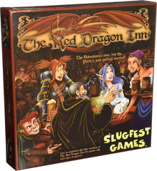 Slugfest Games The Red Dragon Inn card deck with vivid art for quick, social gameplay.