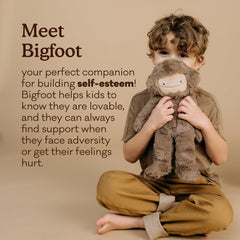 Slumberkins Bigfoot Kin board books set supports early storytelling and bonding.