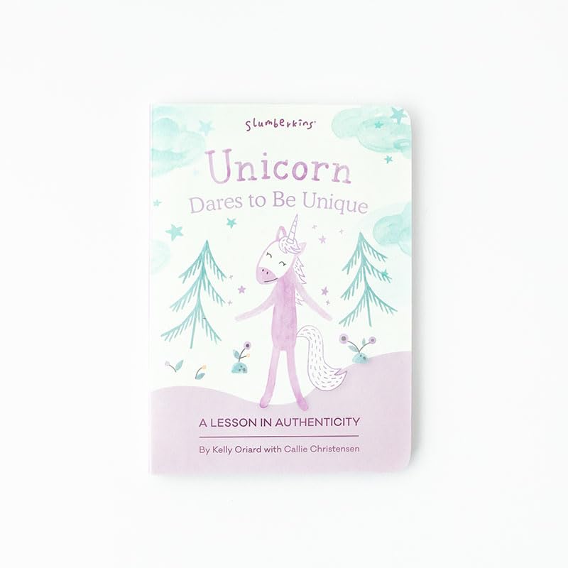 Slumberkins Board Books interior pages with simple lessons for early social-emotional skills.