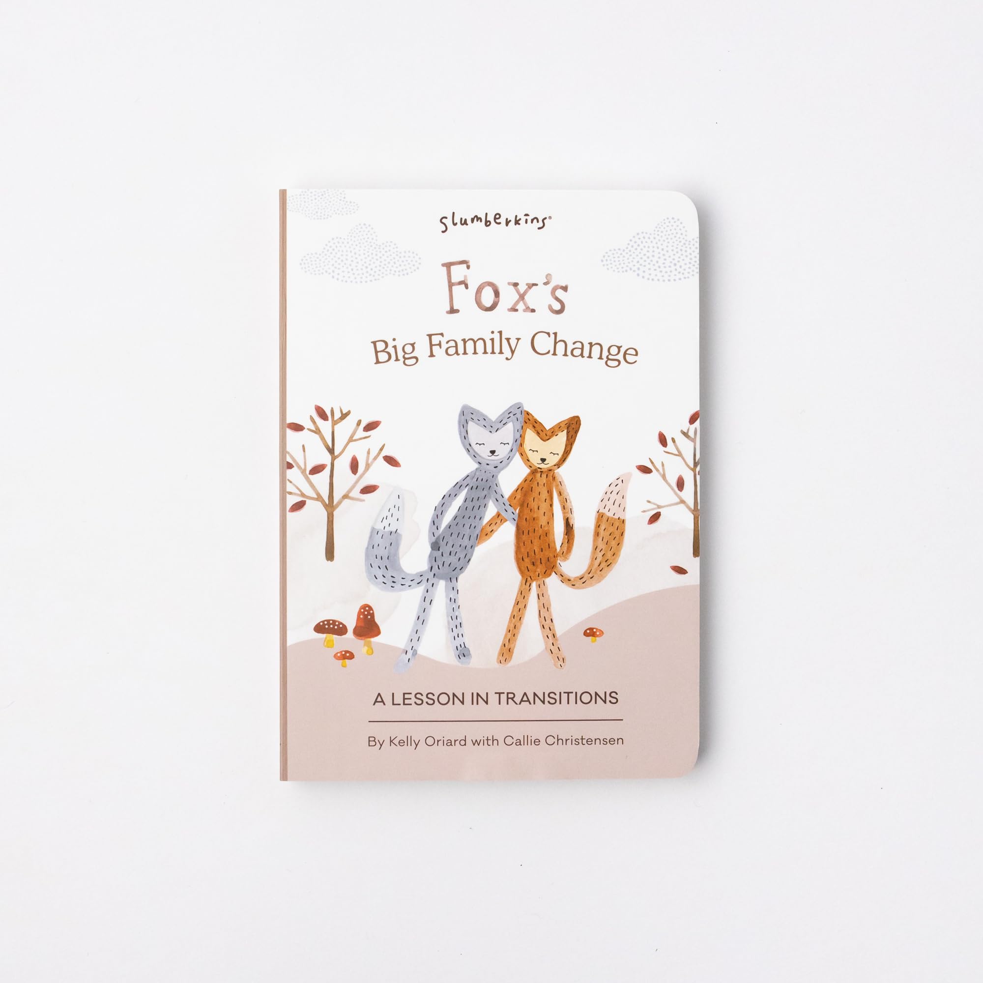 Family reading time with Slumberkins Fox Snuggler builds calm routines.
